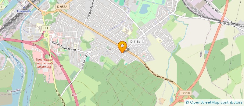 localisation de l'entreprise MONSIEUR JEAN BACH  STUCKANGE