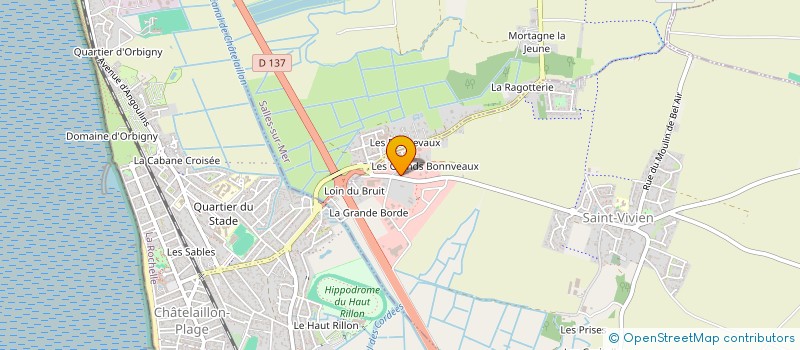 localisation de l'entreprise MONSIEUR JEAN BACHELIER  SAINT-VIVIEN