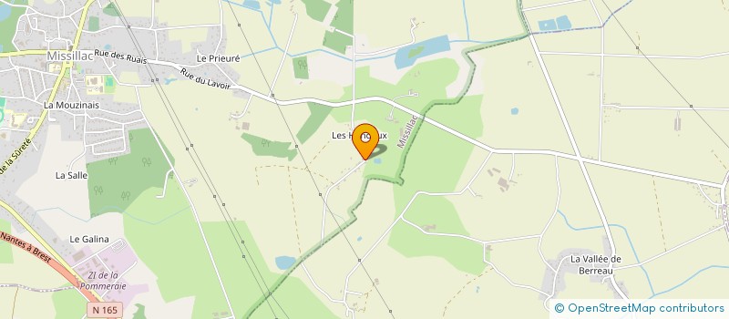 localisation de l'entreprise MONSIEUR JEAN BACHI  MISSILLAC