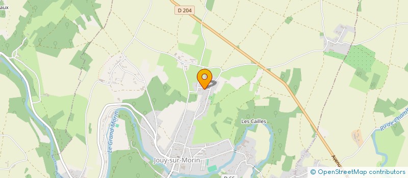 localisation de l'entreprise MONSIEUR JEAN BACQUET  JOUY-SUR-MORIN