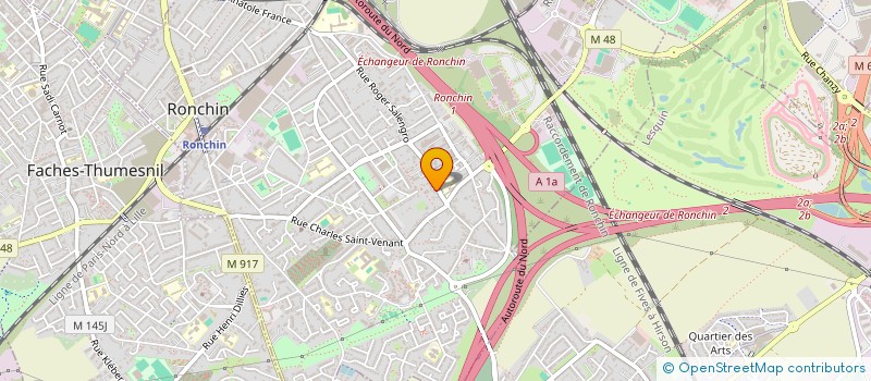 localisation de l'entreprise MONSIEUR JEAN BADOUX à RONCHIN