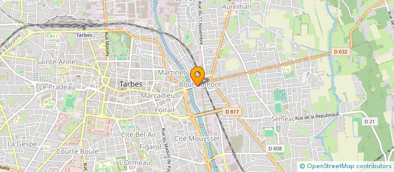 localisation de l'entreprise MONSIEUR JEAN BAGET  TARBES