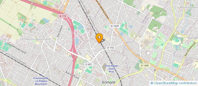 localisation de l'entreprise MONSIEUR JEAN BAGNOL à SAINT-PRIX