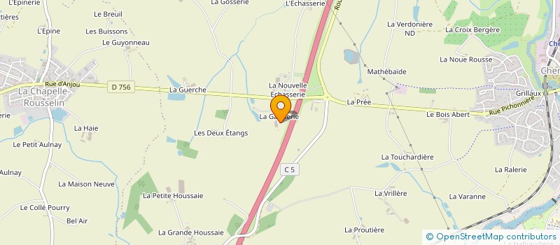 localisation de l'entreprise MONSIEUR JEAN BAHU à CHEMILLE-EN-ANJOU