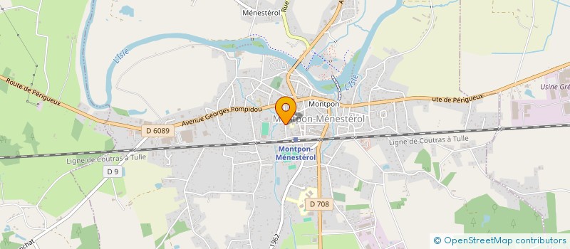 localisation de l'entreprise MONSIEUR JEAN BAIGNIER  MONTPON-MENESTEROL