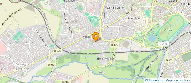 localisation de l'entreprise MONSIEUR JEAN BAILLEUL à CAEN