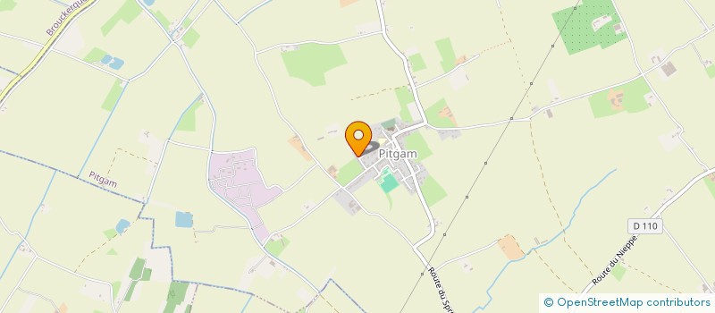 localisation de l'entreprise MONSIEUR JEAN BAILLIEU  PITGAM