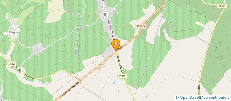 localisation de l'entreprise MONSIEUR JEAN BAILLY  BUE