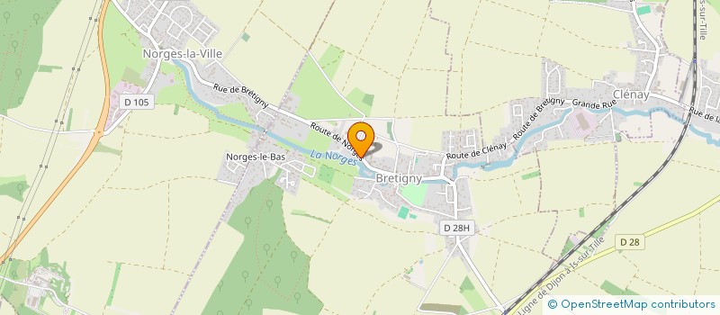 localisation de l'entreprise MONSIEUR JEAN BALANDIER  BRETIGNY