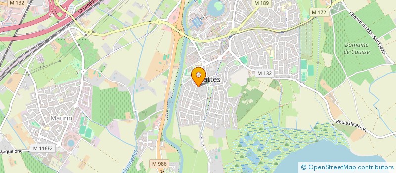 localisation de l'entreprise MONSIEUR JEAN BALATEAU à LATTES