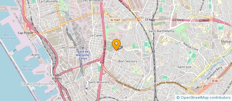 localisation de l'entreprise MONSIEUR JEAN BALDINI à MARSEILLE