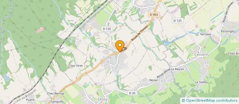 localisation de l'entreprise MONSIEUR JEAN BALEGUEL  SCIEZ