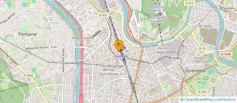 localisation de l'entreprise MONSIEUR JEAN BALESTAS à GRENOBLE