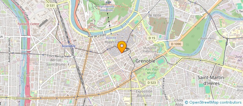 localisation de l'entreprise MONSIEUR JEAN BALESTAS à GRENOBLE