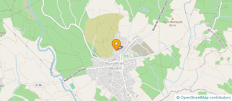 localisation de l'entreprise MONSIEUR JEAN BALLAGUER à MURVIEL-LES-BEZIERS