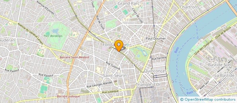 localisation de l'entreprise MONSIEUR JEAN BALLANGE  BORDEAUX