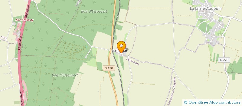 localisation de l'entreprise MONSIEUR JEAN BALLANGER  ESSOUVERT