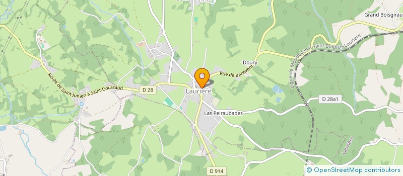 localisation de l'entreprise MONSIEUR JEAN BALLET à LAURIERE