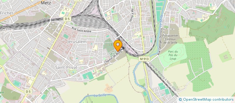 localisation de l'entreprise MONSIEUR JEAN BAMBANZE  MONTIGNY-LES-METZ