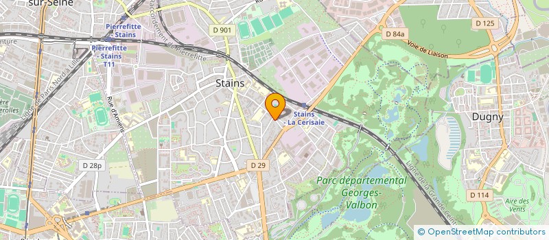 localisation de l'entreprise MONSIEUR JEAN BANCHAREL à STAINS