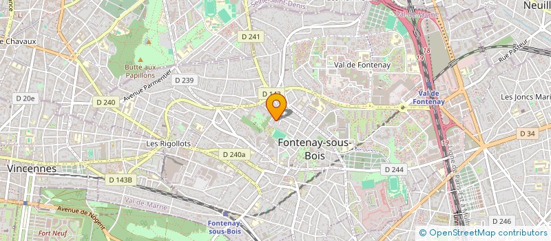 localisation de l'entreprise MONSIEUR JEAN BANCHERELLE à FONTENAY-SOUS-BOIS