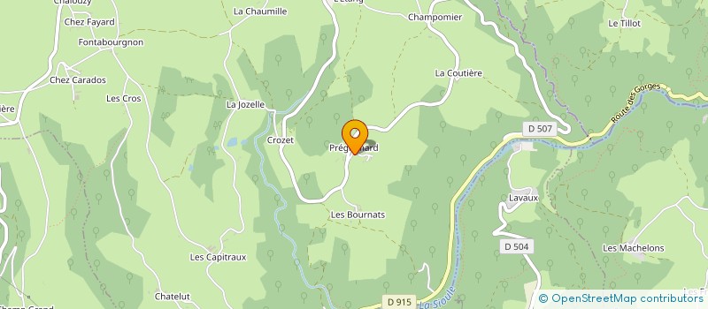 localisation de l'entreprise MONSIEUR JEAN BANNENCOURT  SERVANT