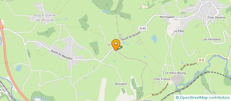 localisation de l'entreprise MONSIEUR JEAN BANNET  PRADINES