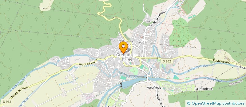localisation de l'entreprise MONSIEUR JEAN BANON à GREOUX-LES-BAINS
