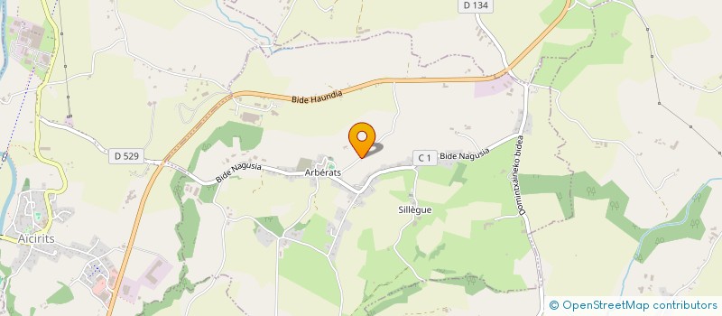 localisation de l'entreprise MONSIEUR JEAN-BAPTISTE ADER  BEYRIE-SUR-JOYEUSE