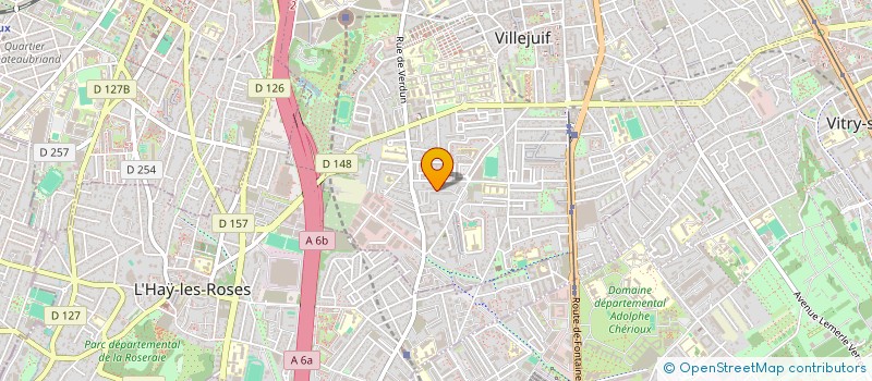 localisation de l'entreprise MONSIEUR JEAN-BAPTISTE ALLIBERT  VILLEJUIF