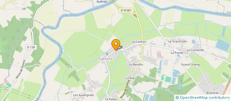 localisation de l'entreprise MONSIEUR JEAN-BAPTISTE ANDRIEU  SAVIGNAC-DE-L'ISLE