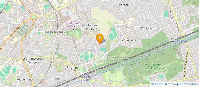 localisation de l'entreprise MONSIEUR JEAN-BAPTISTE ANTON à SEVRAN
