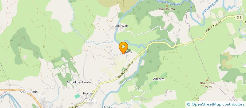 localisation de l'entreprise MONSIEUR JEAN-BAPTISTE ARRABIT  IRISSARRY