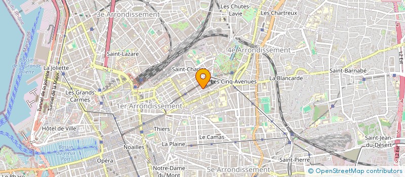 localisation de l'entreprise MONSIEUR JEAN BAPTISTE BALAGUE à MARSEILLE