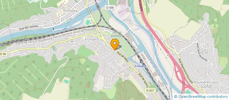 localisation de l'entreprise MONSIEUR JEAN-BAPTISTE BALLOT  METZ