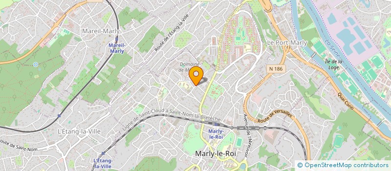 localisation de l'entreprise MONSIEUR JEAN BAPTISTE BALOUP  MARLY-LE-ROI