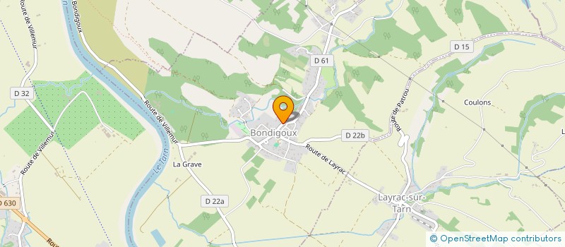 localisation de l'entreprise MONSIEUR JEAN-BAPTISTE BARBIERI  BONDIGOUX