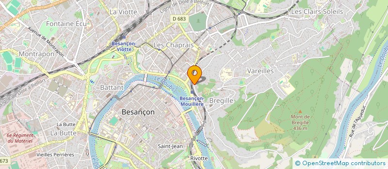 localisation de l'entreprise MONSIEUR JEAN-BAPTISTE BENOIT à BESANCON