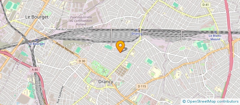 localisation de l'entreprise MONSIEUR JEAN-BAPTISTE BENOIT  DRANCY