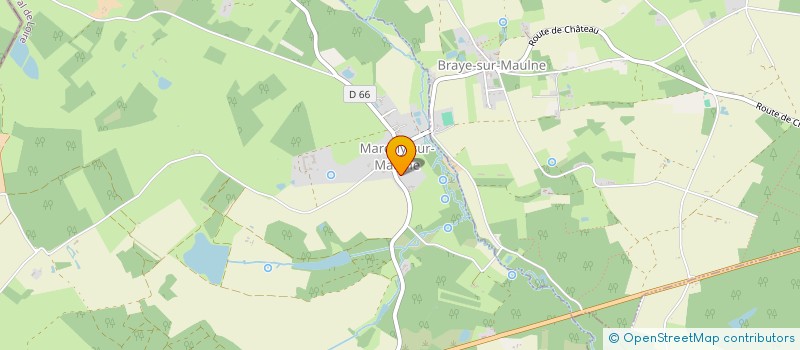 localisation de l'entreprise MONSIEUR JEAN-BAPTISTE BERGER  COUESMES