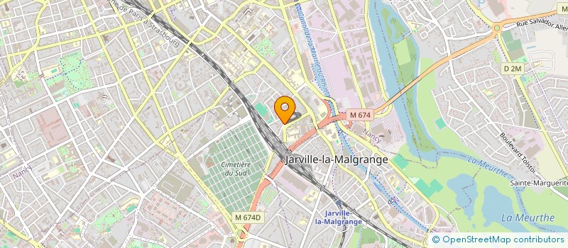 localisation de l'entreprise MONSIEUR JEAN-BAPTISTE BERLIN  NANCY