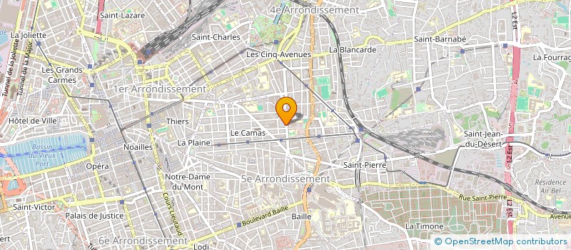 localisation de l'entreprise MONSIEUR JEAN-BAPTISTE BIGLIA à MARSEILLE