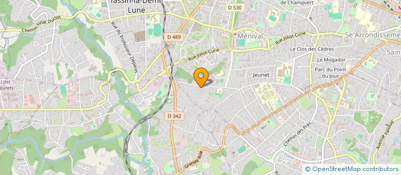 localisation de l'entreprise MONSIEUR JEAN-BAPTISTE BIOLAY à LYON