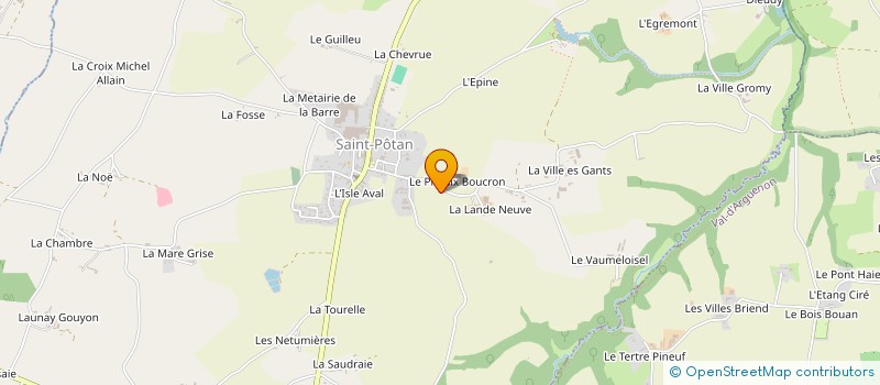 localisation de l'entreprise MONSIEUR JEAN-BAPTISTE BLAIS  SAINT-POTAN