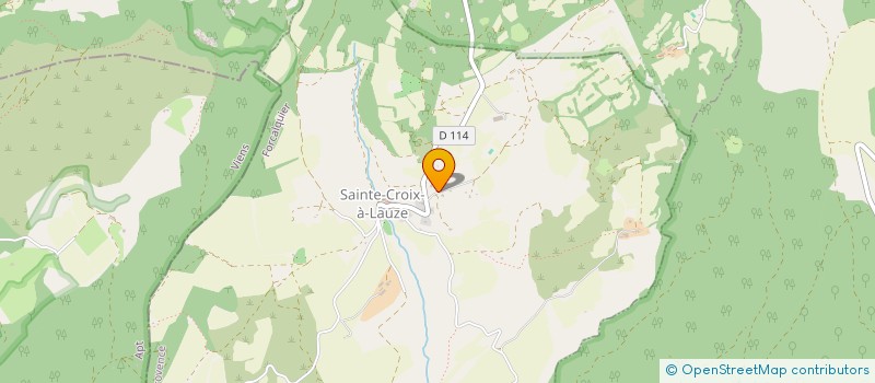 localisation de l'entreprise MONSIEUR JEAN-BAPTISTE BLANC  SAINTE-CROIX-A-LAUZE