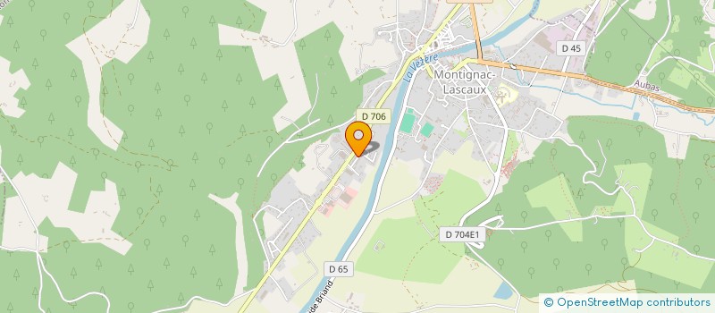 localisation de l'entreprise MONSIEUR JEAN-BAPTISTE BLANC  MONTIGNAC-LASCAUX