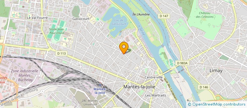 localisation de l'entreprise MONSIEUR JEAN-BAPTISTE BONAS  MANTES-LA-JOLIE