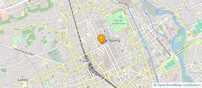 localisation de l'entreprise MONSIEUR JEAN-BAPTISTE BONICEL  NANCY