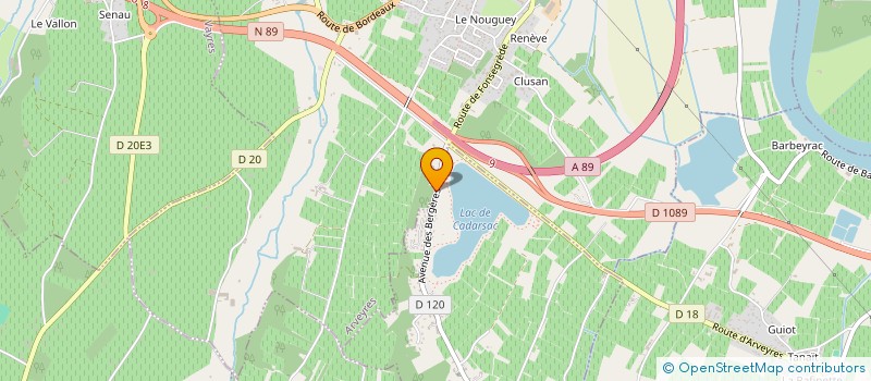 localisation de l'entreprise MONSIEUR JEAN-BAPTISTE BORIE  CAPBRETON