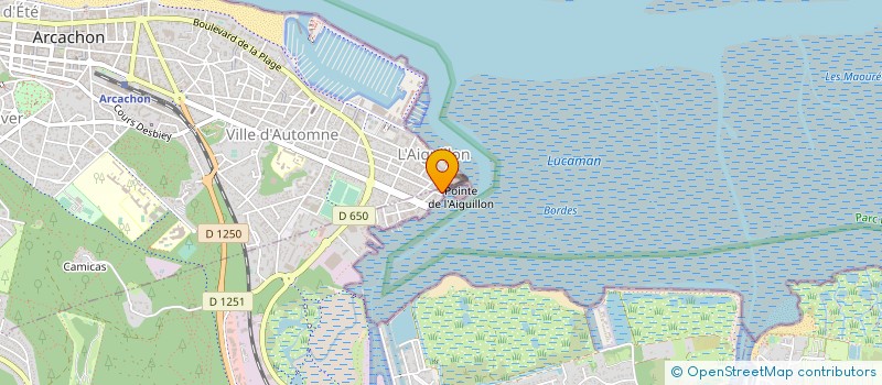 localisation de l'entreprise MONSIEUR JEAN BAPTISTE BOSSUET à LA TESTE-DE-BUCH